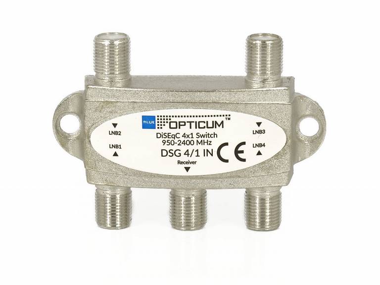 DiSEqC 4/1 Opticum DSG 4/1 IN – Wielofunkcyjny przełącznik satelitarny