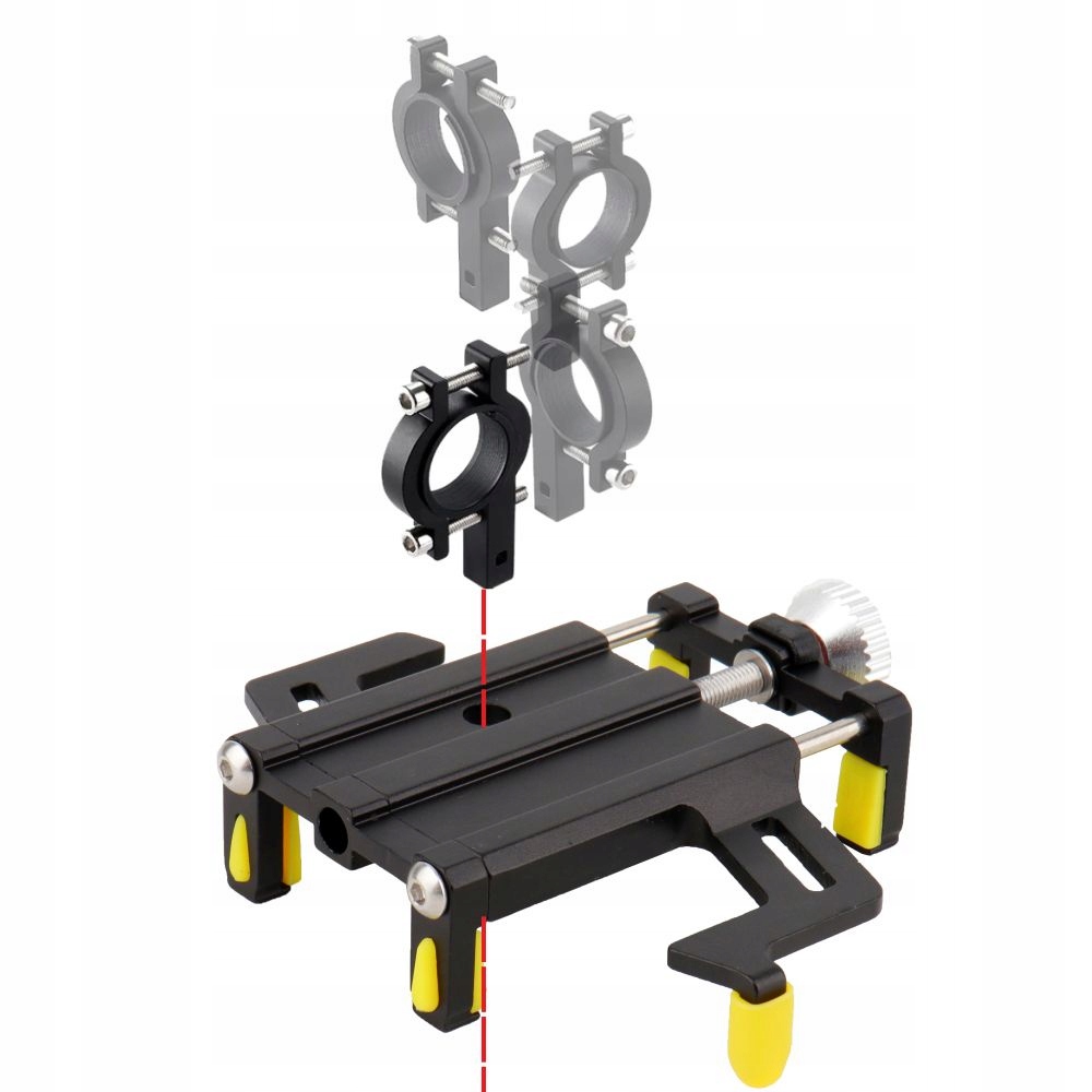 Szeroka regulacja mocowania – Dopasowanie do różnych grubości kierownic