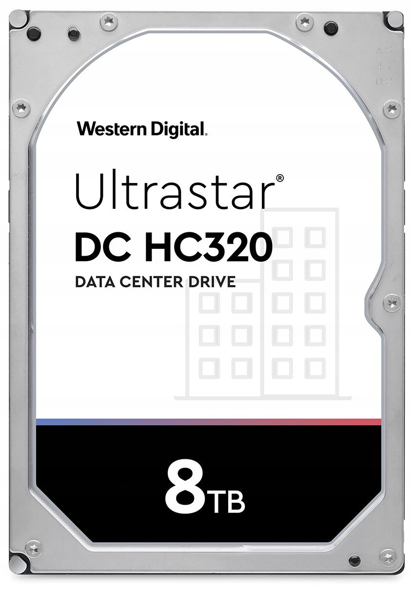Dysk twardy Western Digital Ultrastar DC HC320 8TB 3.5
