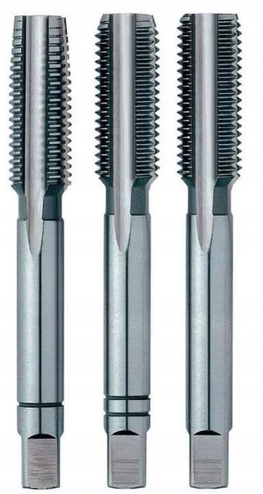 ARTPOL GWINTOWNIK M 7x1,00mm – Zestaw 3 sztuk do precyzyjnego gwintowania