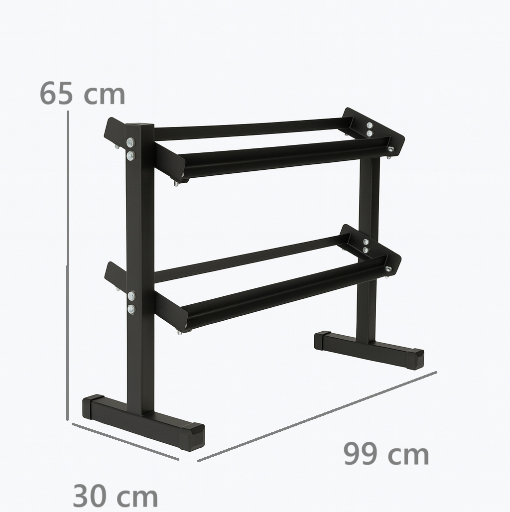 Kompaktowy i stabilny design – Oszczędność miejsca w treningowej przestrzeni