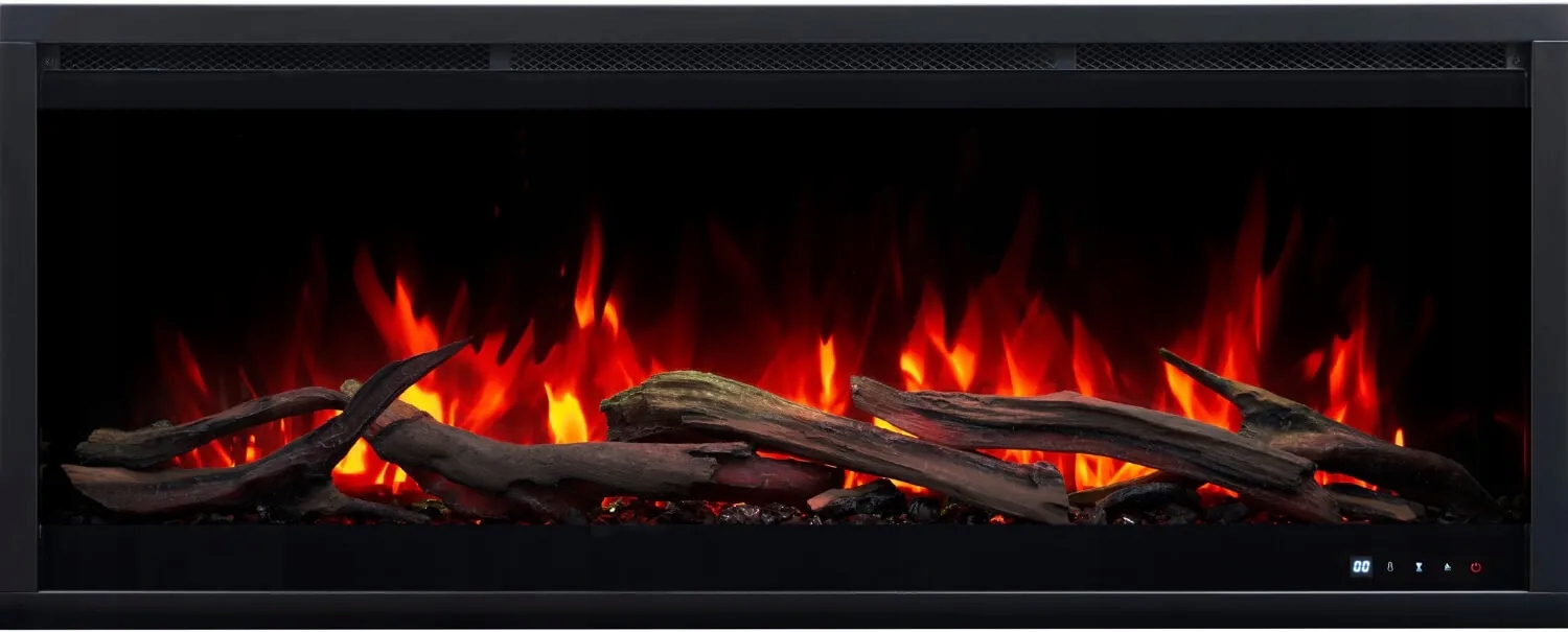 Kominek elektryczny LED ROYAL 3D 120 cm – Nowoczesne ciepło w Twoim domu