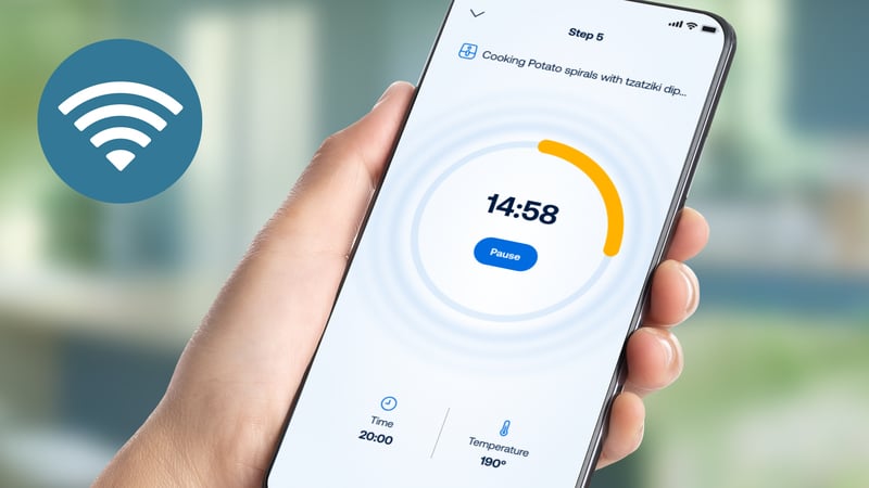 Frytkownica beztłuszczowa Philips Essential 3000 Series HD9252/90 Ovi Mini – Zdrowe gotowanie bez tłuszczu
