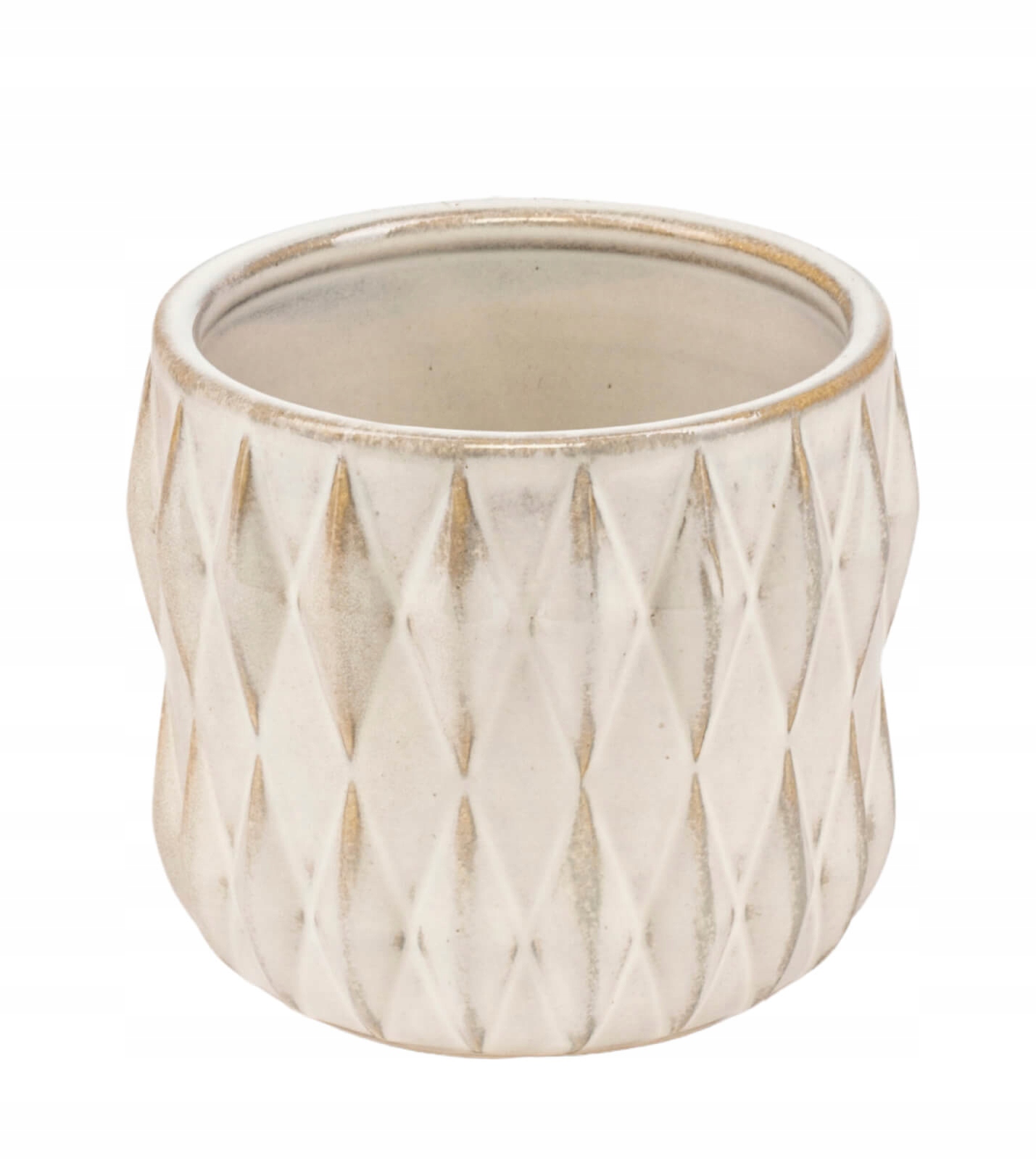 Osłonka ceramiczna ONDAS kremowa – Elegancja w Twoim wnętrzu