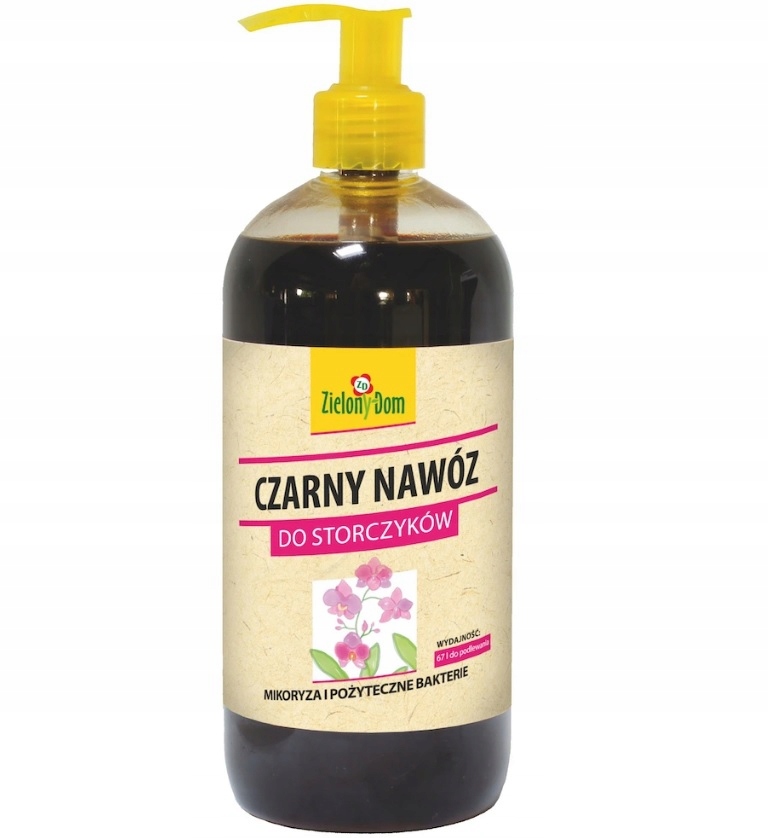 Czarny Nawóz Uniwersalny Do Storczyków 500ml Zielony Dom* – Idealna pielęgnacja dla Twoich storczyków