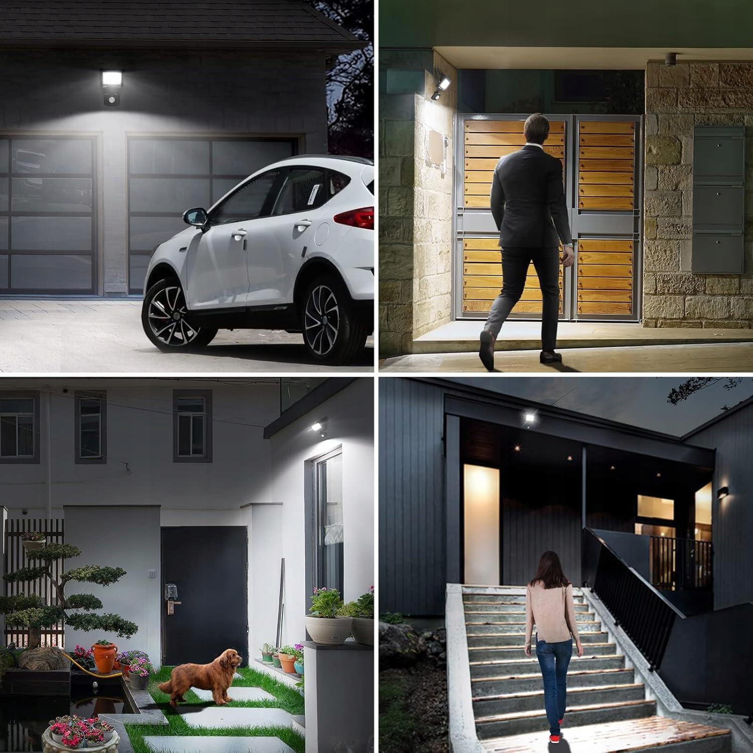 Reflektor LED Lepro 340006-DW-EU 50W 5000K IP65 z czujnikiem ruchu – Idealne oświetlenie do Twojego ogrodu