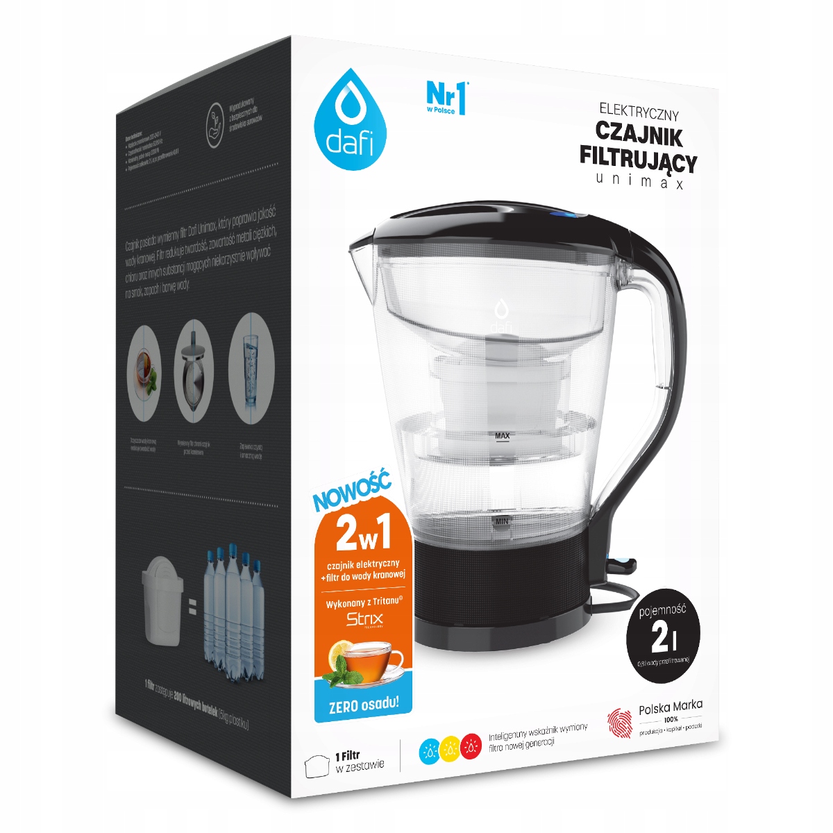 Zastosowanie – idealny do gotowania, parzenia kawy i herbaty