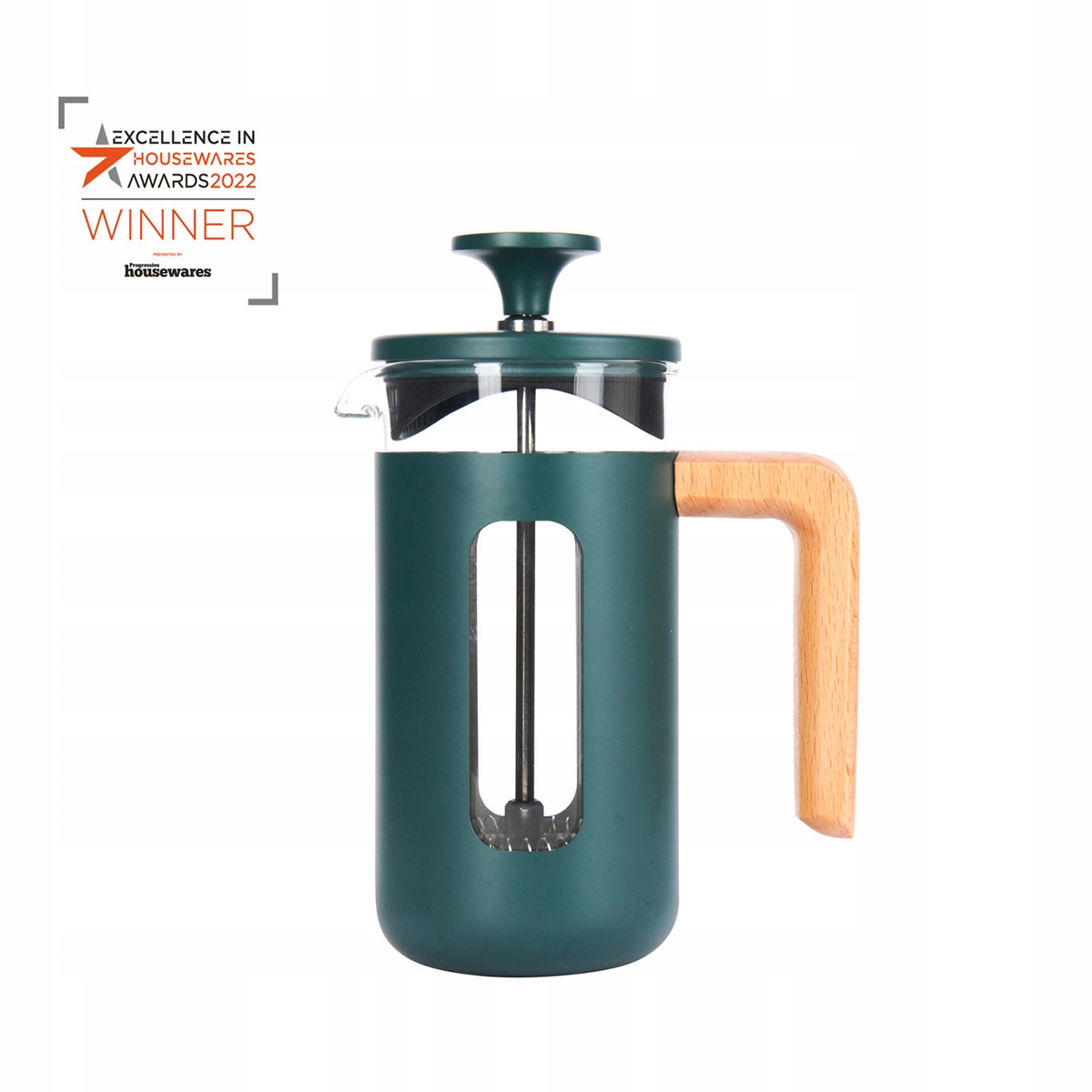 Zaparzacz French press PISA 350 ml Green / La Cafetiere – Idealny do aromatycznej kawy