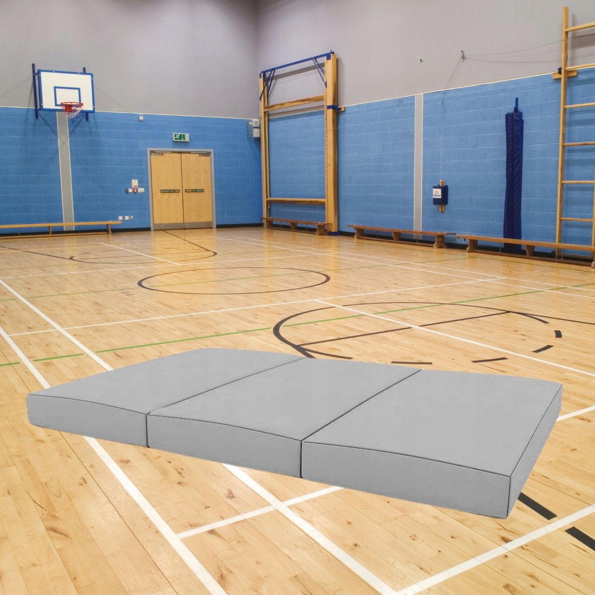 Materac gimnastyczny KIDS 150x50x5 cm – Idealny do zabawy i ćwiczeń