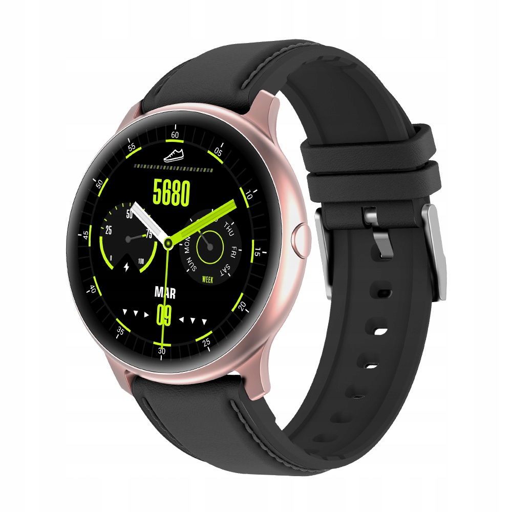 Smartwatch G. Rossi ZG309B Czarny – Twój stylowy towarzysz na co dzień