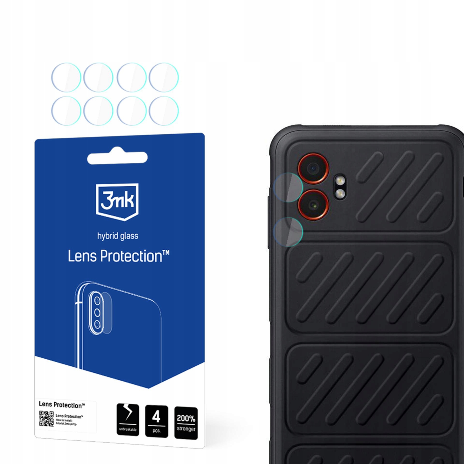 Samsung Galaxy XCover 7 Pro - Ochrona obiektywu 3mk Lens Protection