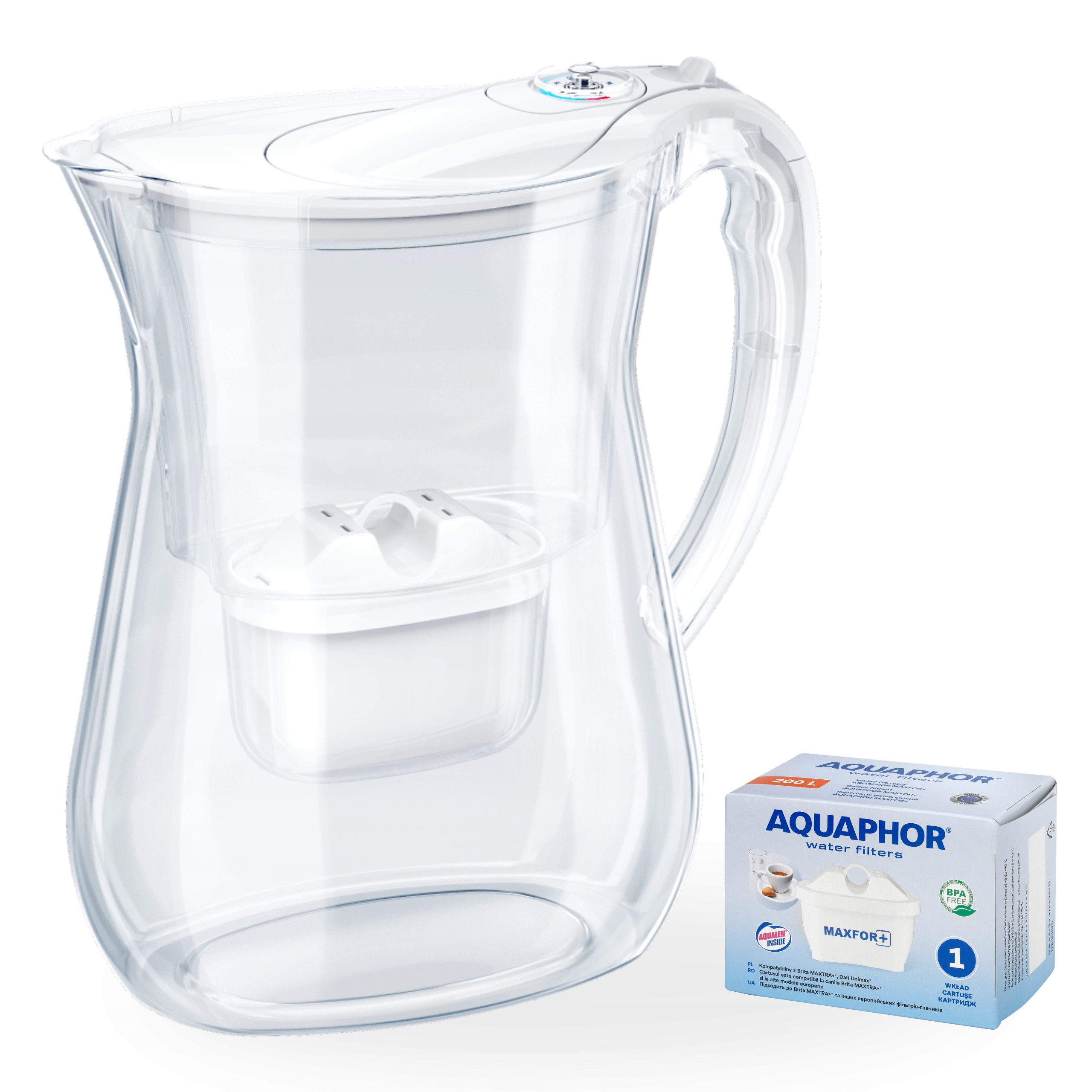 Wydajność wkładów Maxfor+ 3x AquaPlus