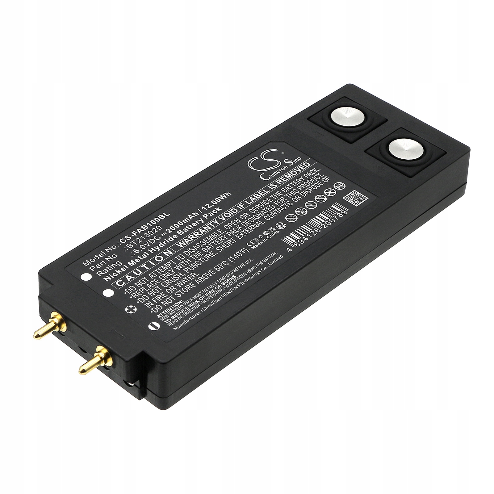 Bateria do użytku z HBC BA213020 6V 2000mAh NiMH – Wydajne zasilanie dla Twojego sprzętu