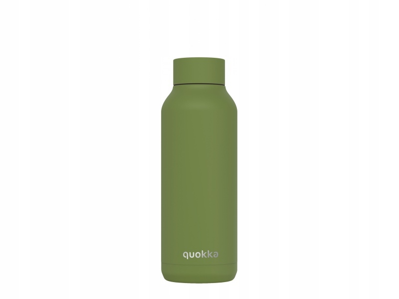 Quokka Solid - Butelka termiczna ze stali nierdzewnej 510 ml (Olive Green)
