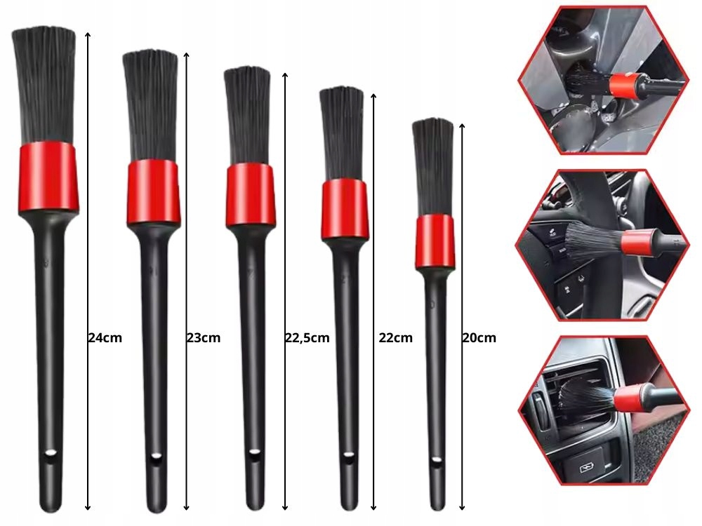 Zawartość zestawu – Szczotki, pady i akcesoria w jednym miejscu