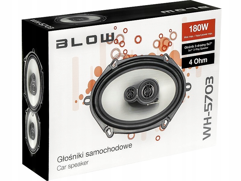 Głośnik BLOW WH-5703 5x7