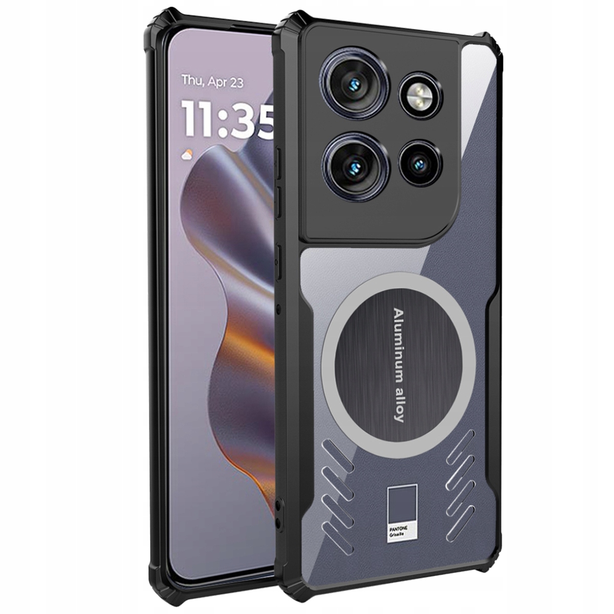 Etui pancerne magnetyczne CORNER-X CASE do Motorola Moto Edge 50 Neo – Ochrona i styl w jednym