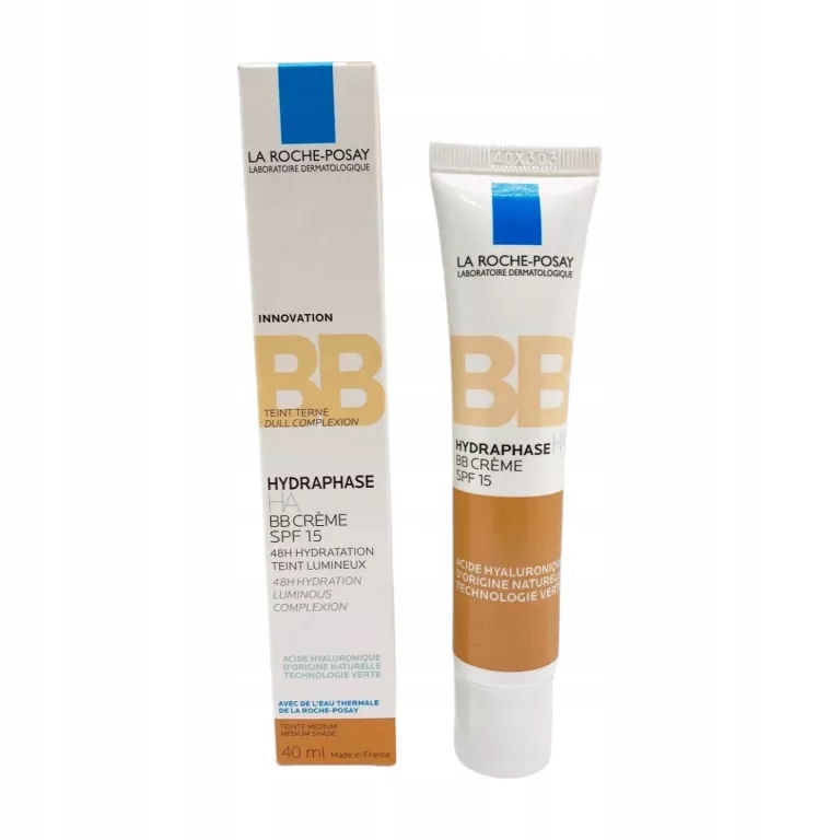 Drėkinamasis veido BB kremas La Roche-Posay Hydraphase BB Cream SPF15 – Idealne nawilżenie i ujednolicenie cery