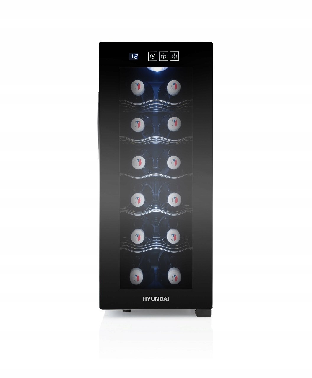 Wygodne przechowywanie – Szklane drzwiczki i elegancki design