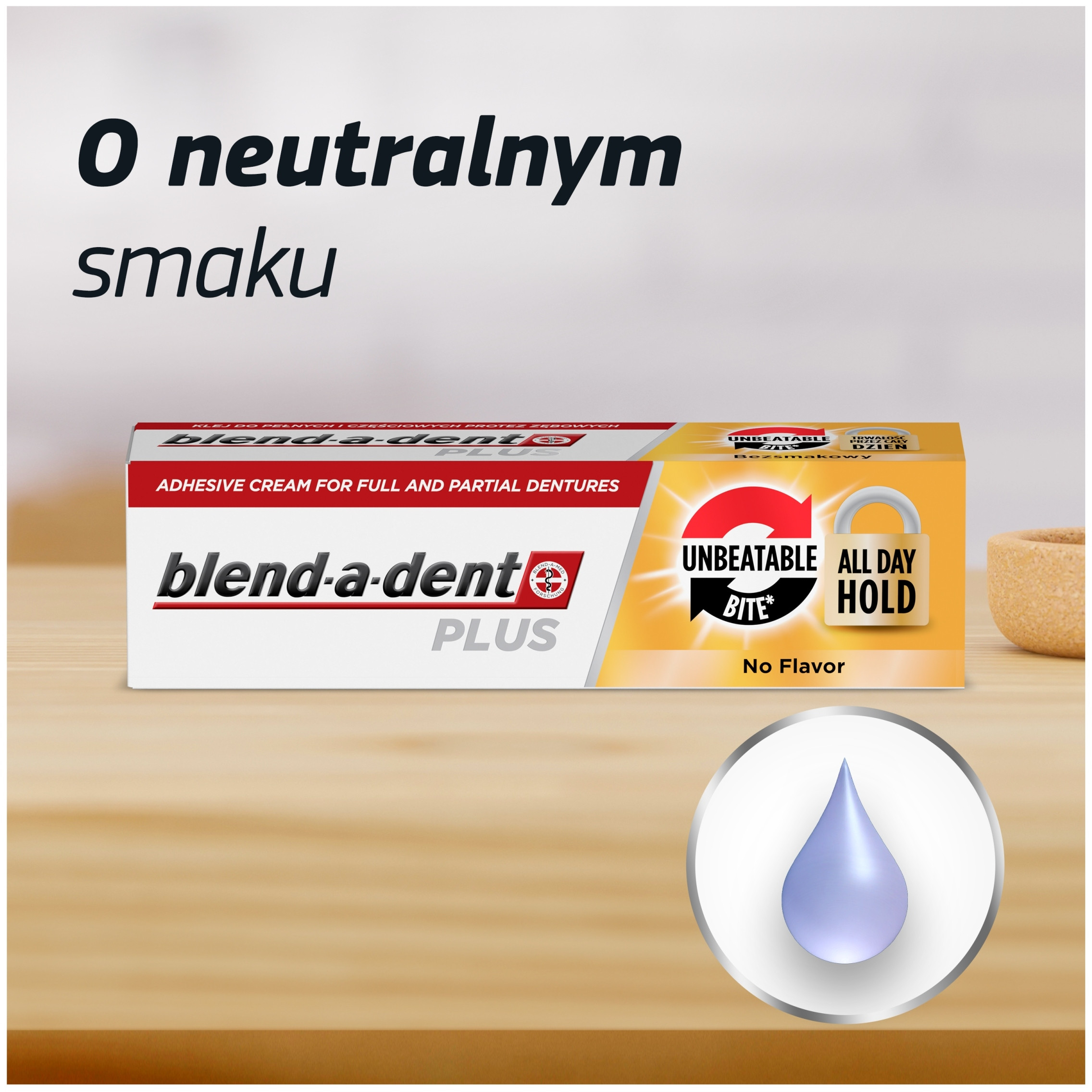 BLEND-A-DENT PG000038 klej do protez Complete Strong Hold – Komfort i pewność każdego dnia