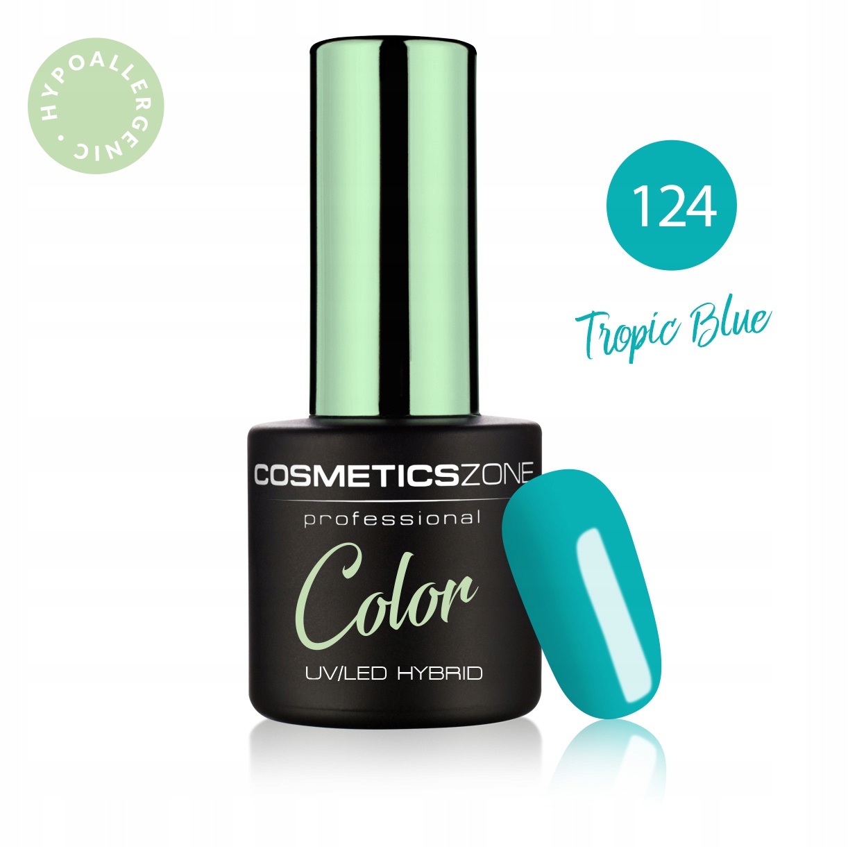 COSMETICS ZONE LAKIER HYBRYDOWY KOLOR 7ML - NR 124 EAN (GTIN) 5903876980580