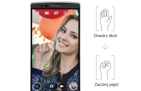 FUNKCJE GESTURE SHOT I GESTURE VIEW