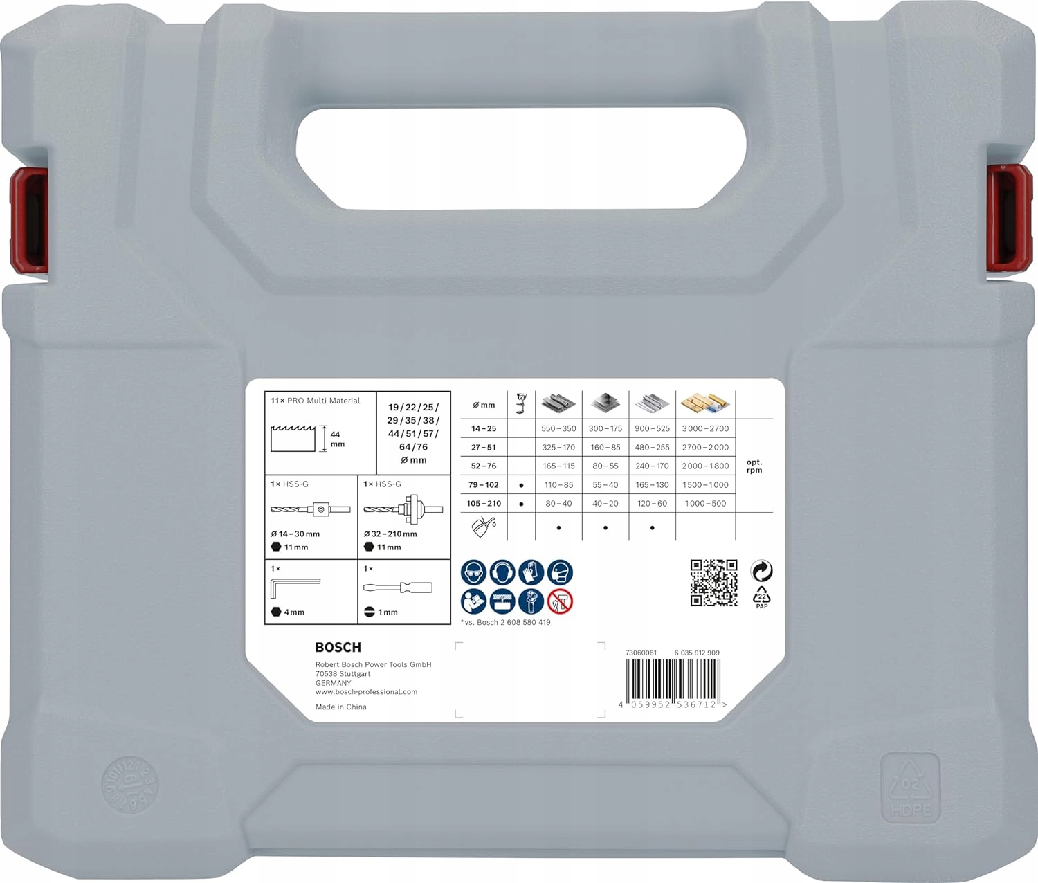 System Quick-Lock dla szybkiej wymiany otwornic