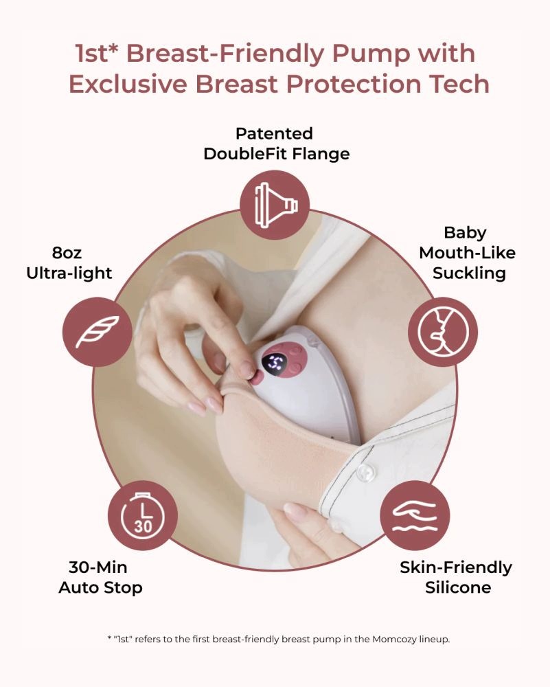 M5 Smart Wearable Breast Pump – Laktator muszlowy z aplikacją
