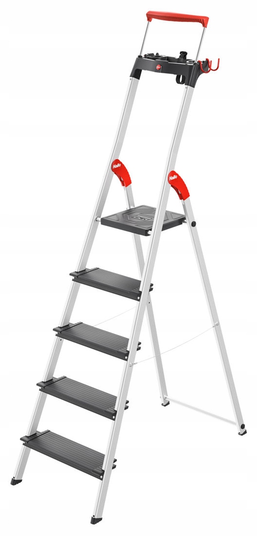 Hailo HAILO Kapnes majsaimniecibas L100 TopLine – Wygodna drabina aluminiowa
