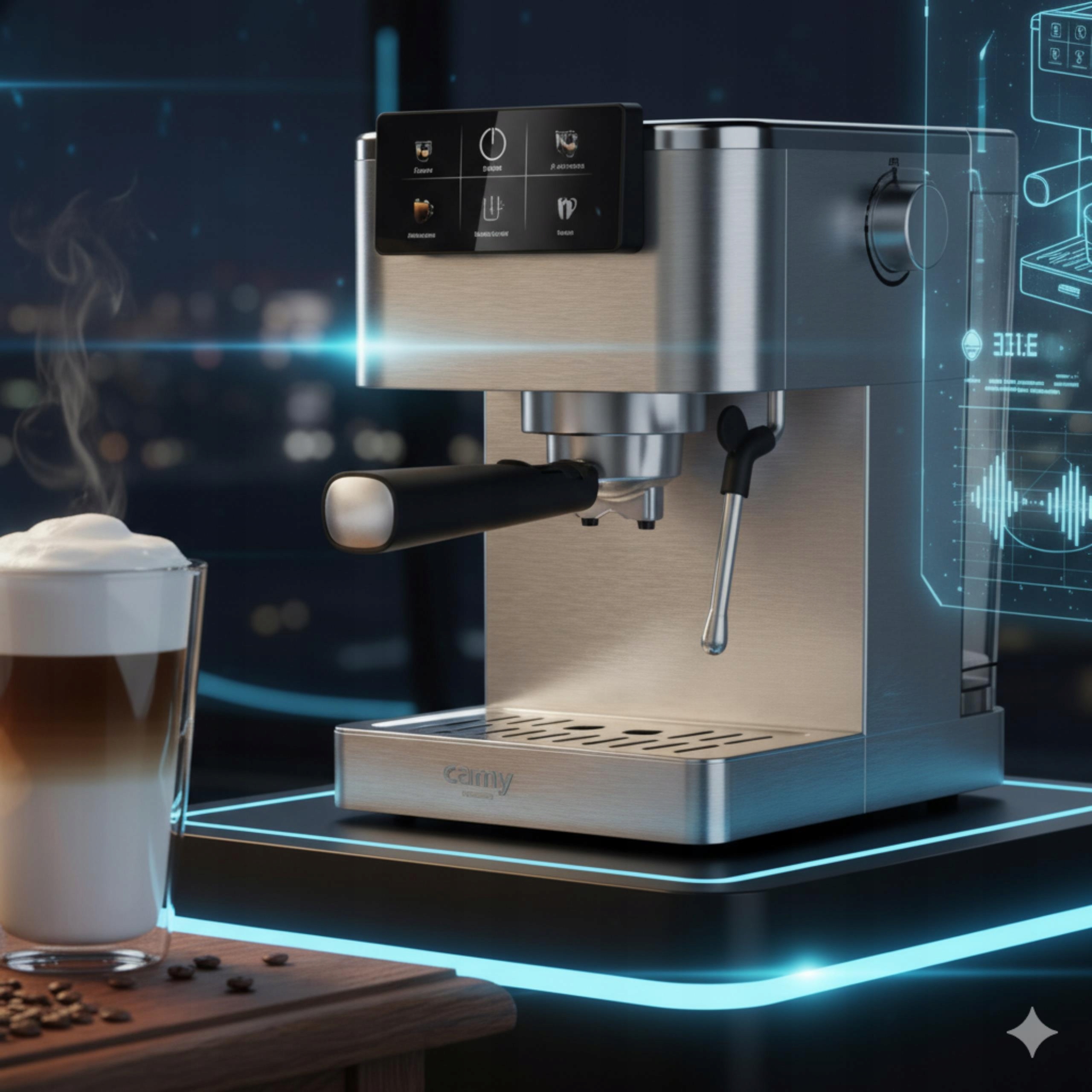 Przygotowanie różnych rodzajów kawy: Espresso, Americano i więcej