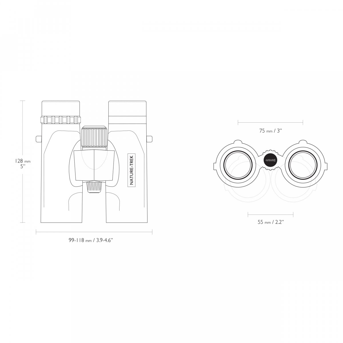 Cechy optyczne i techniczne lornetki