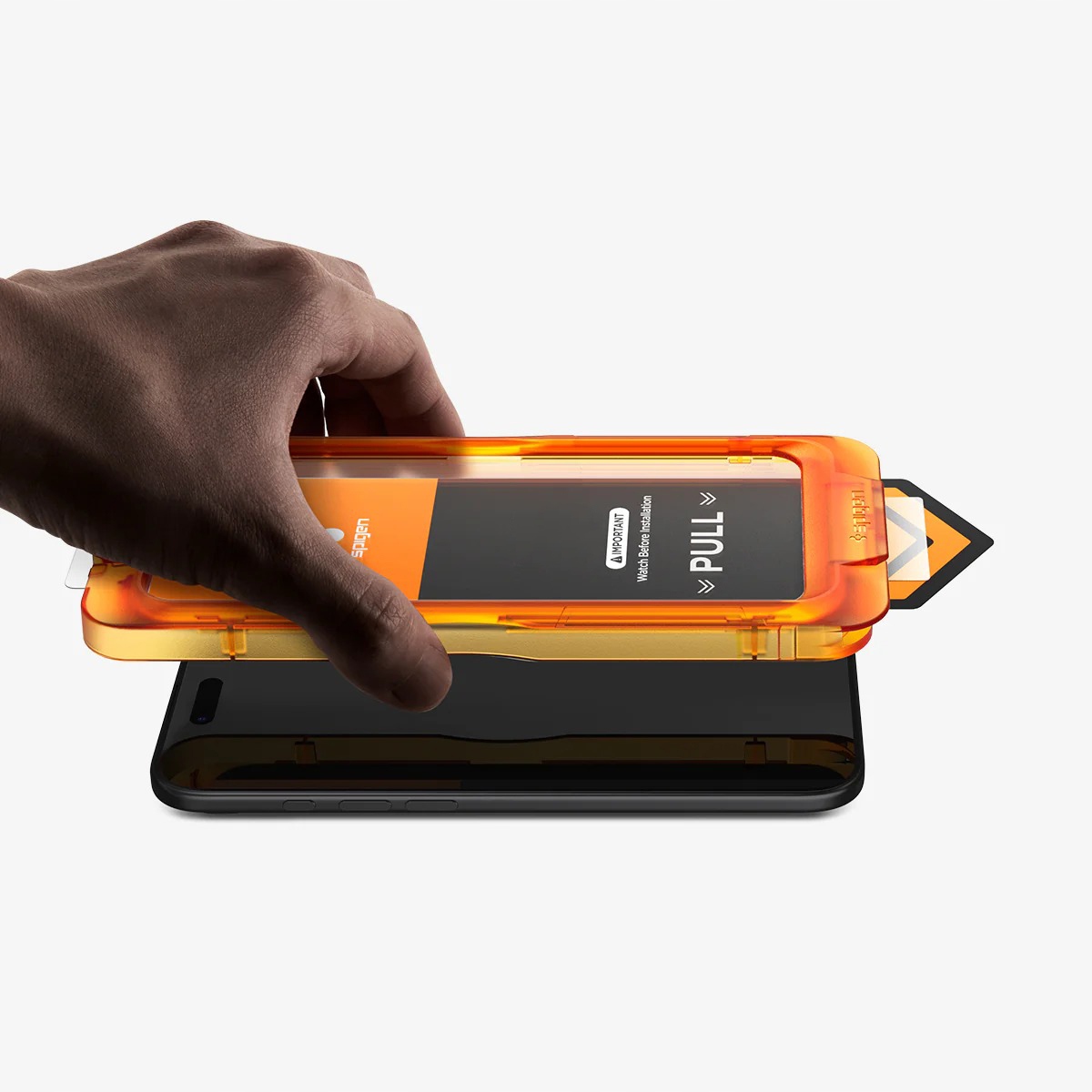 Prosta i intuicyjna instalacja szkła hartowanego