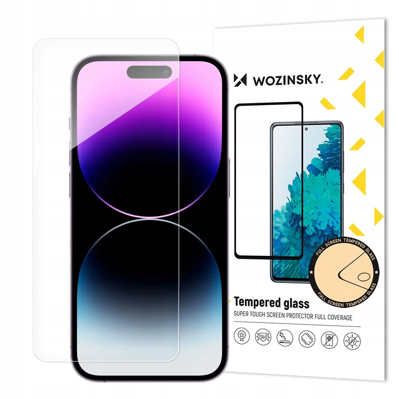 Szkło hybrydowe Wozinsky Full Cover Flexible Glass na cały ekran elastyczne na Samsung Galaxy S25 Ultra – Najlepsza ochrona dla Twojego smartfona