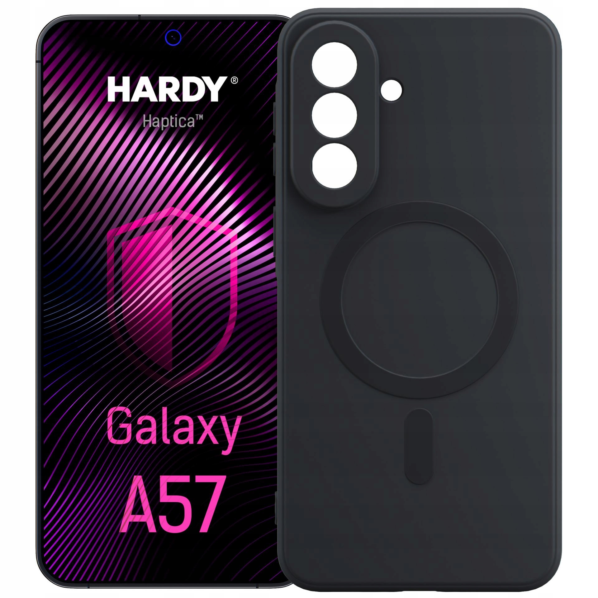 Samsung Galaxy A57 - Etui HARDY® Haptica MagCase™ – Ochrona i styl w jednym