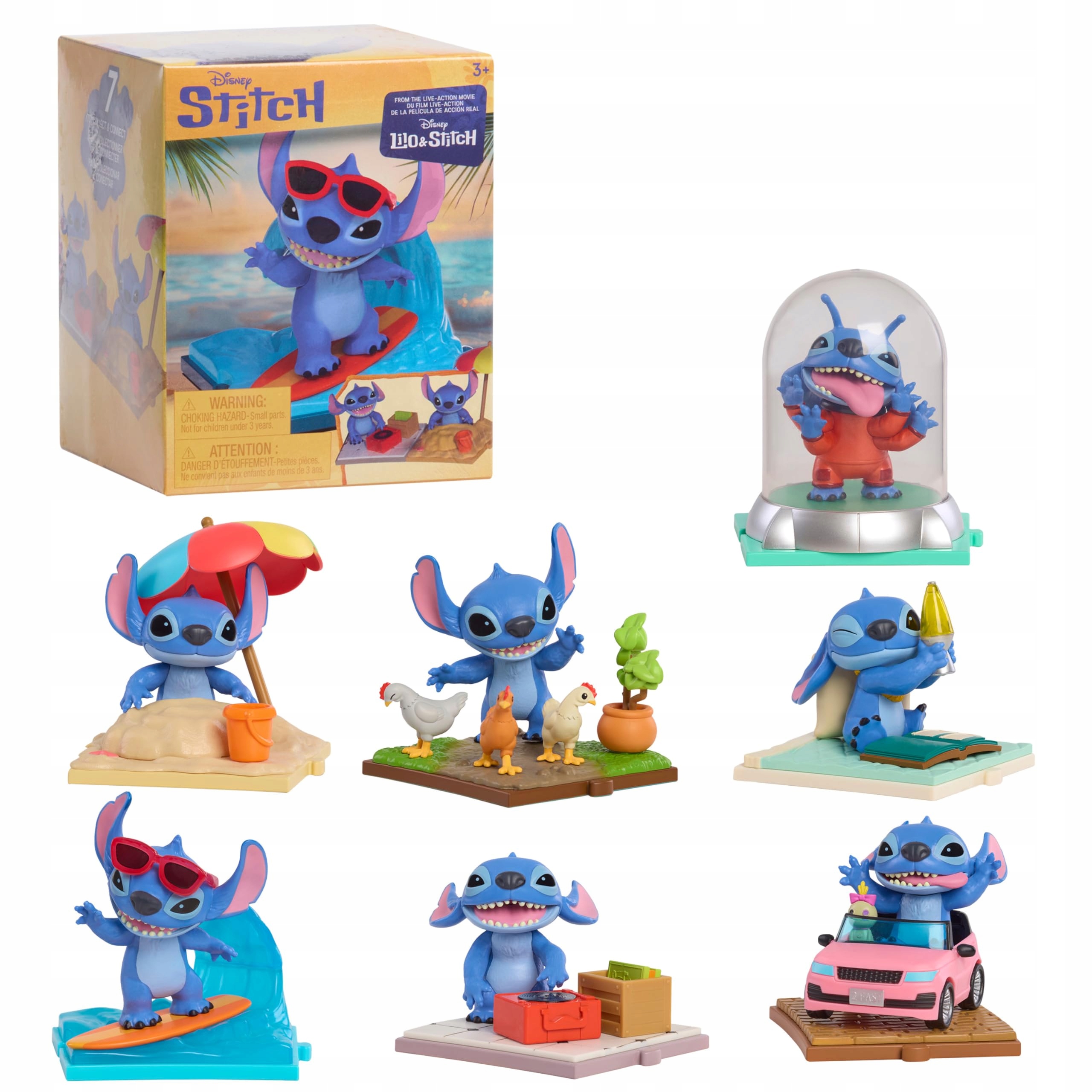 JUP STITCH FIGURKI BLIND BOX ASST – Kolekcjonerska zabawka dla fanów Disneya