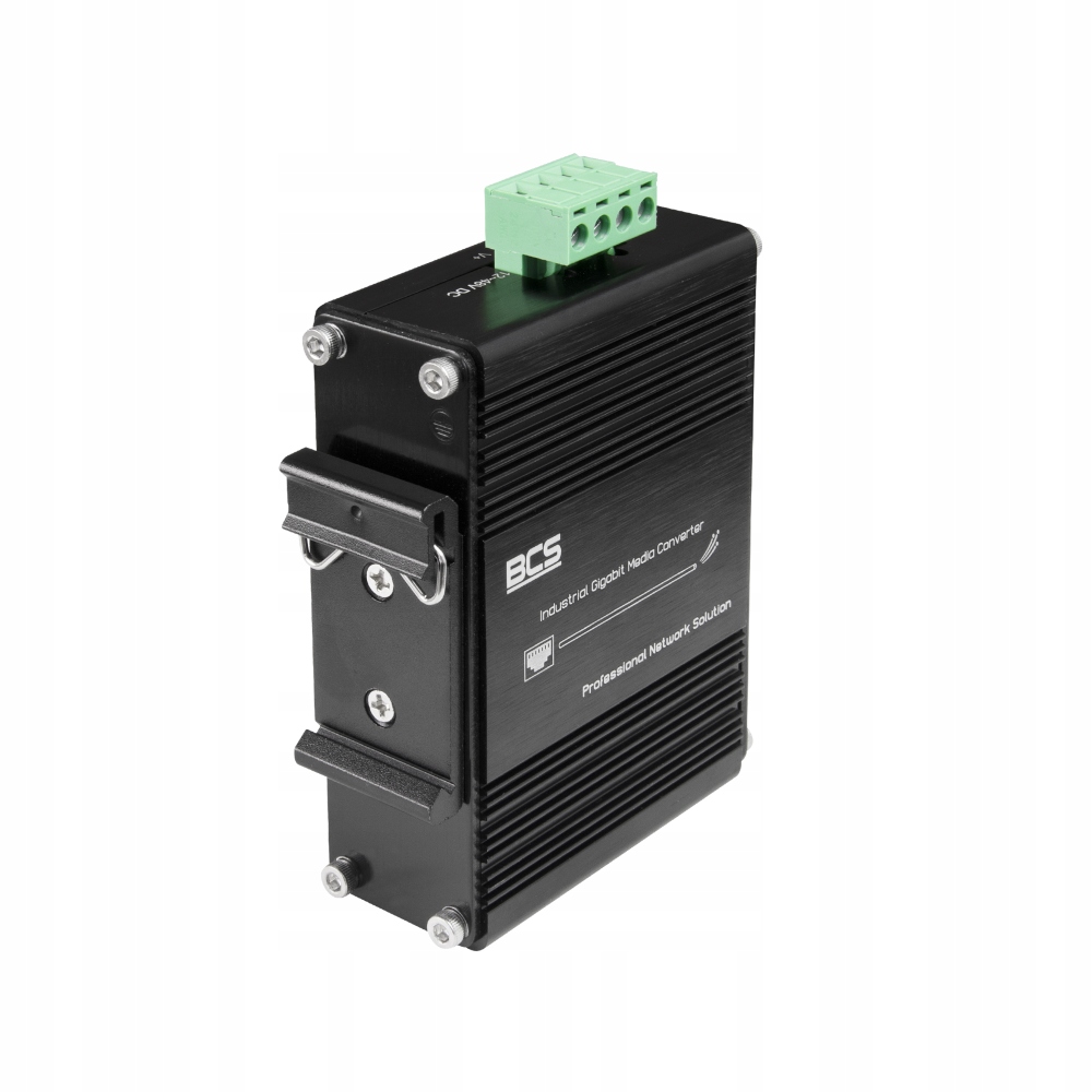 2 portowy przemysłowy switch PoE na szynę DIN BCS-ISP02G-2SFP – Niezawodne rozwiązanie dla systemów monitoringu