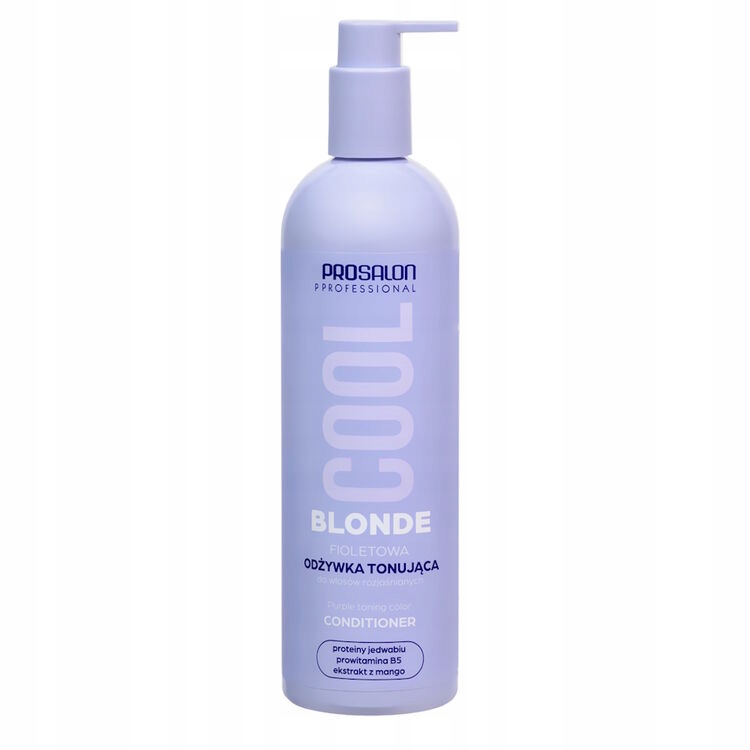Prosalon New Cool Blonde – Odżywka tonująca do włosów rozjaśnianych 500 ml