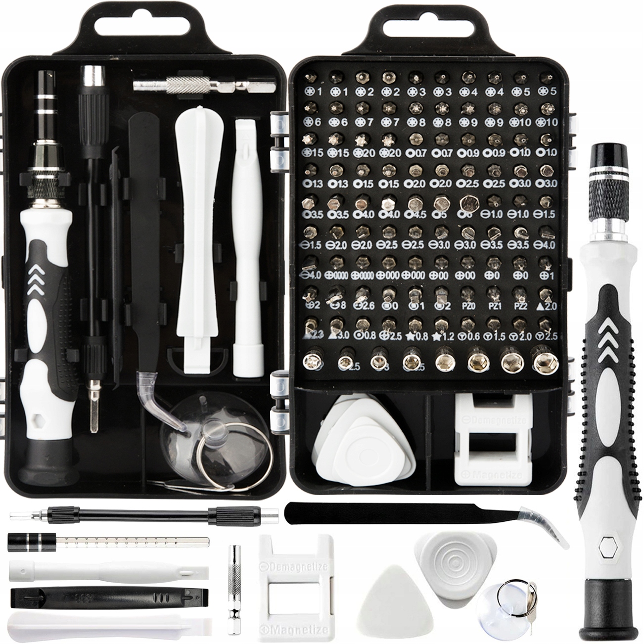 100 bitów o różnych kształtach – wszechstronność w pracy