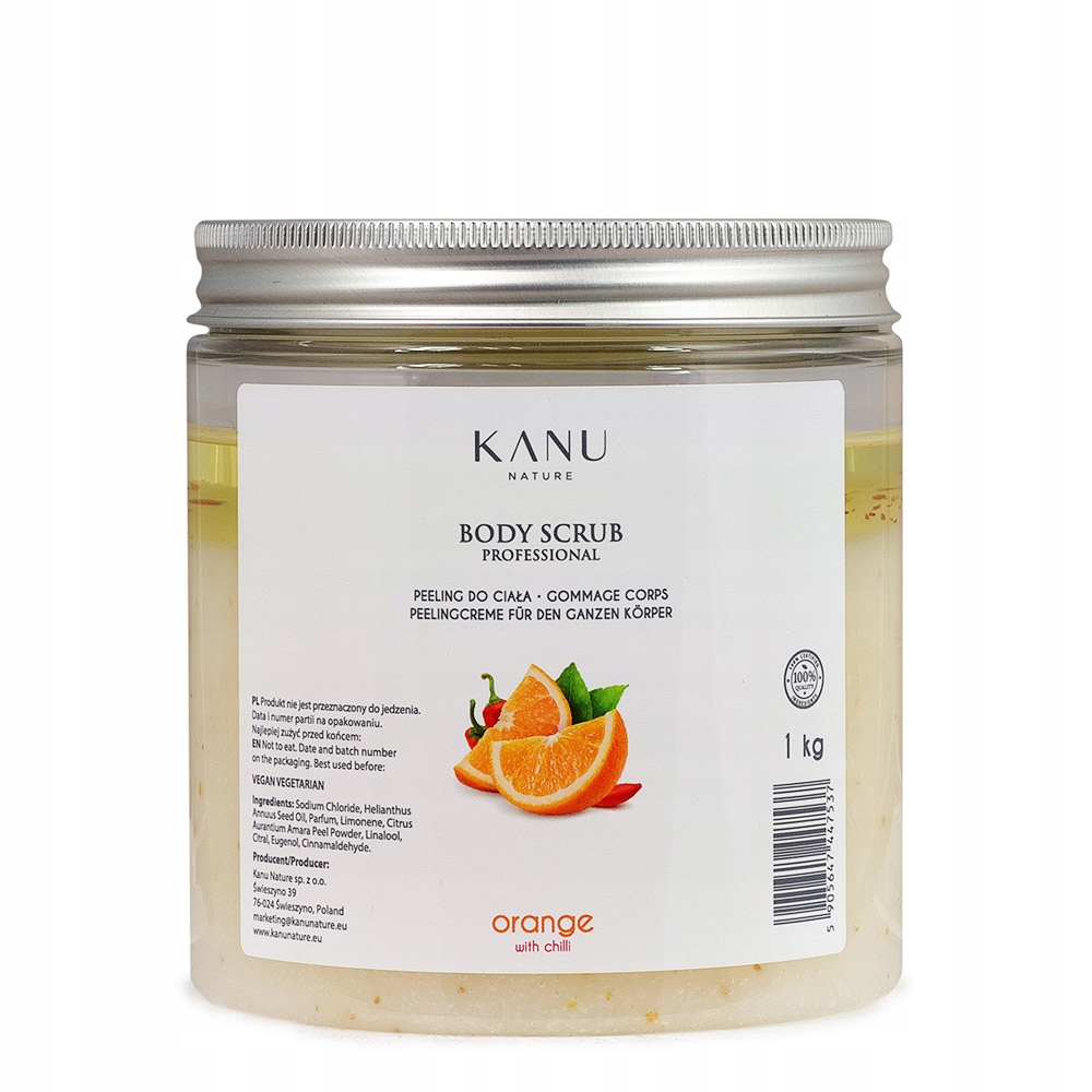 KANU Nature Peeling solny Pomarańcza z Chili – pielęgnacja ciała