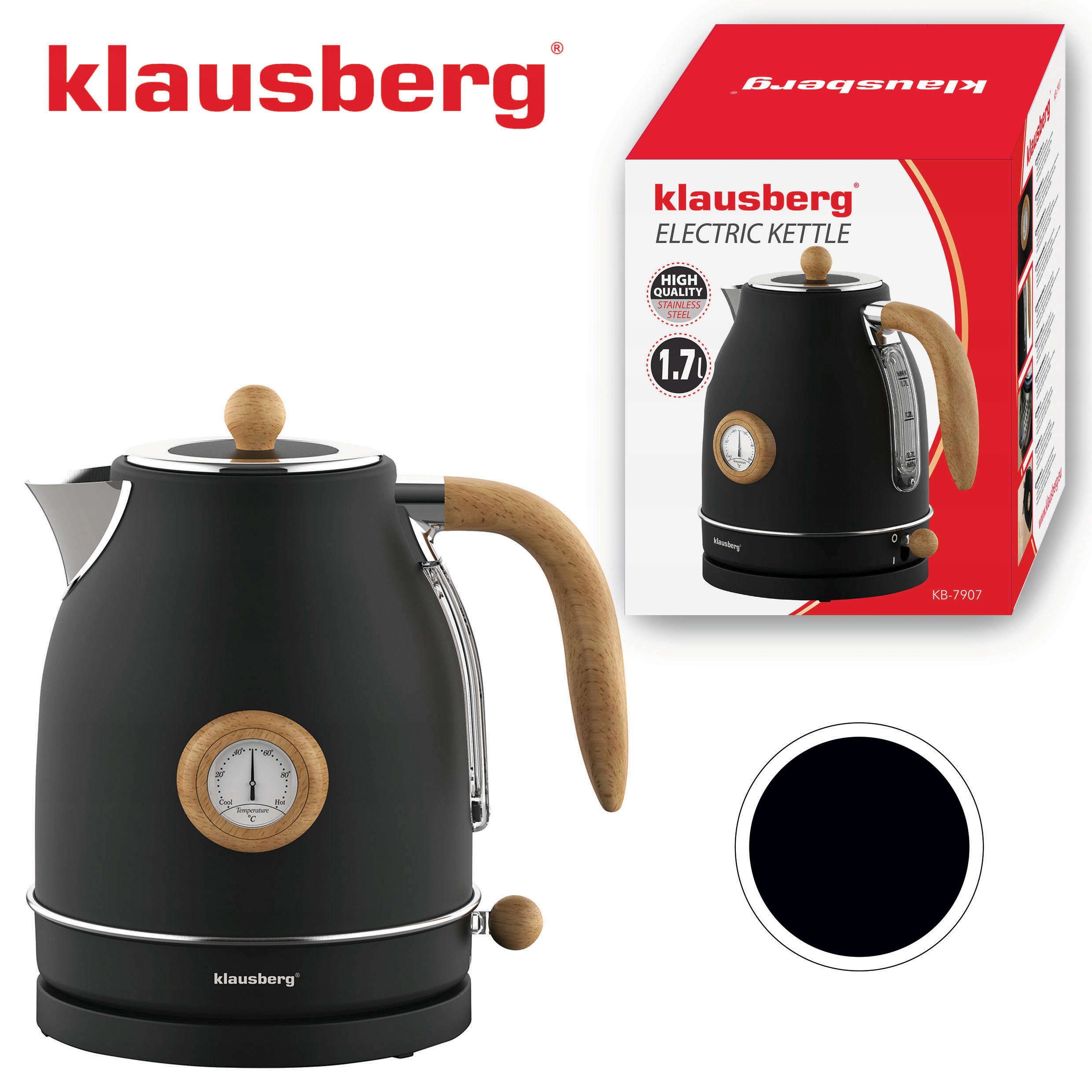 Wbudowany termometr – Precyzyjna kontrola temperatury