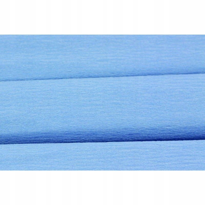 KW Trade Bibuła Artystyczna Marszczona, Jasnoniebieski – Idealna do kreatywnych projektów