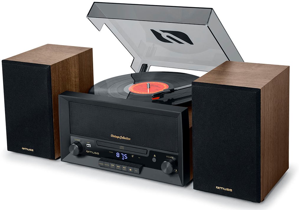 Gramofon Muse MT-120MB – Twój nowy system audio