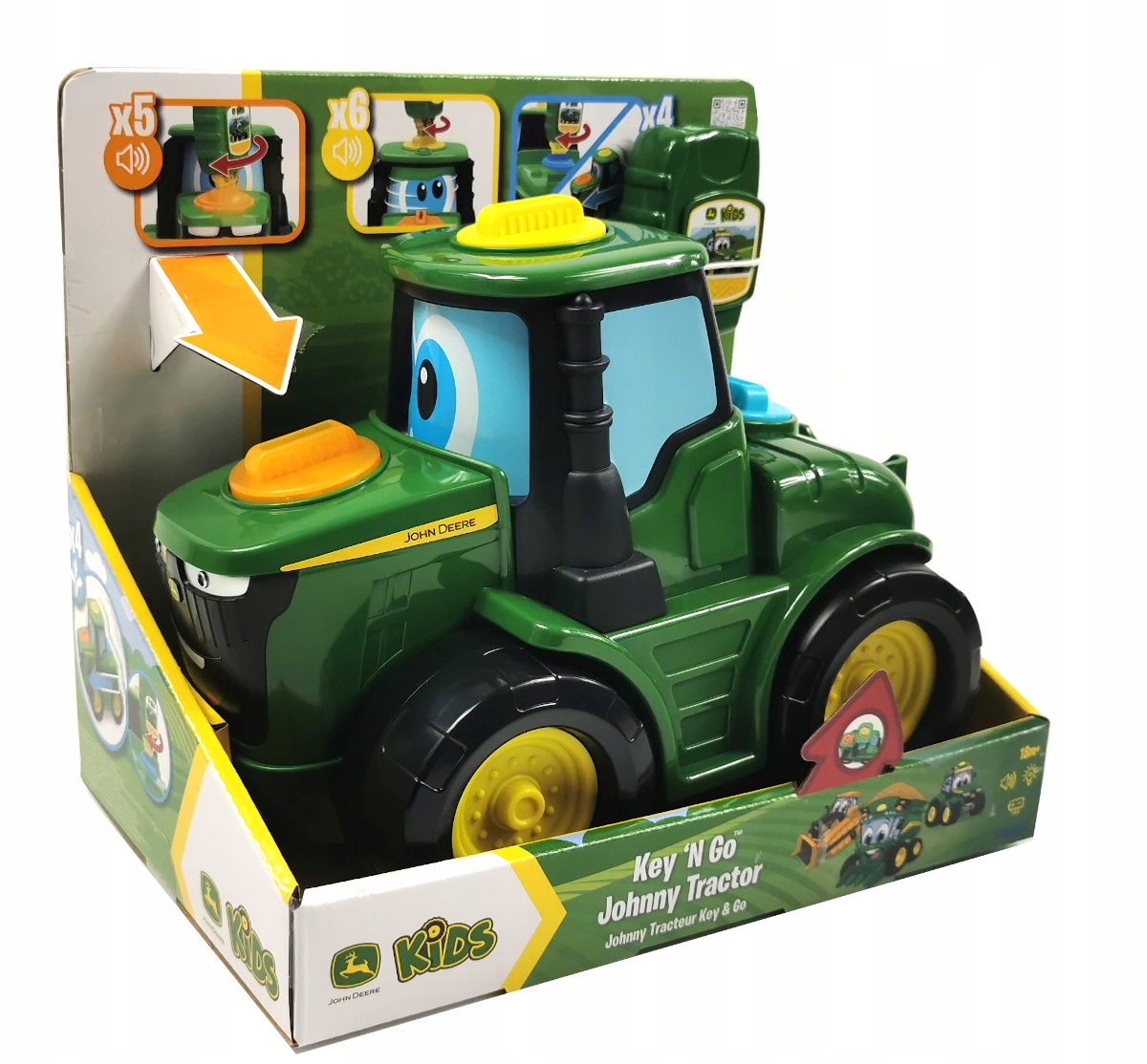 Traktor Tomy John Deere B47500 – Idealna zabawa dla najmłodszych
