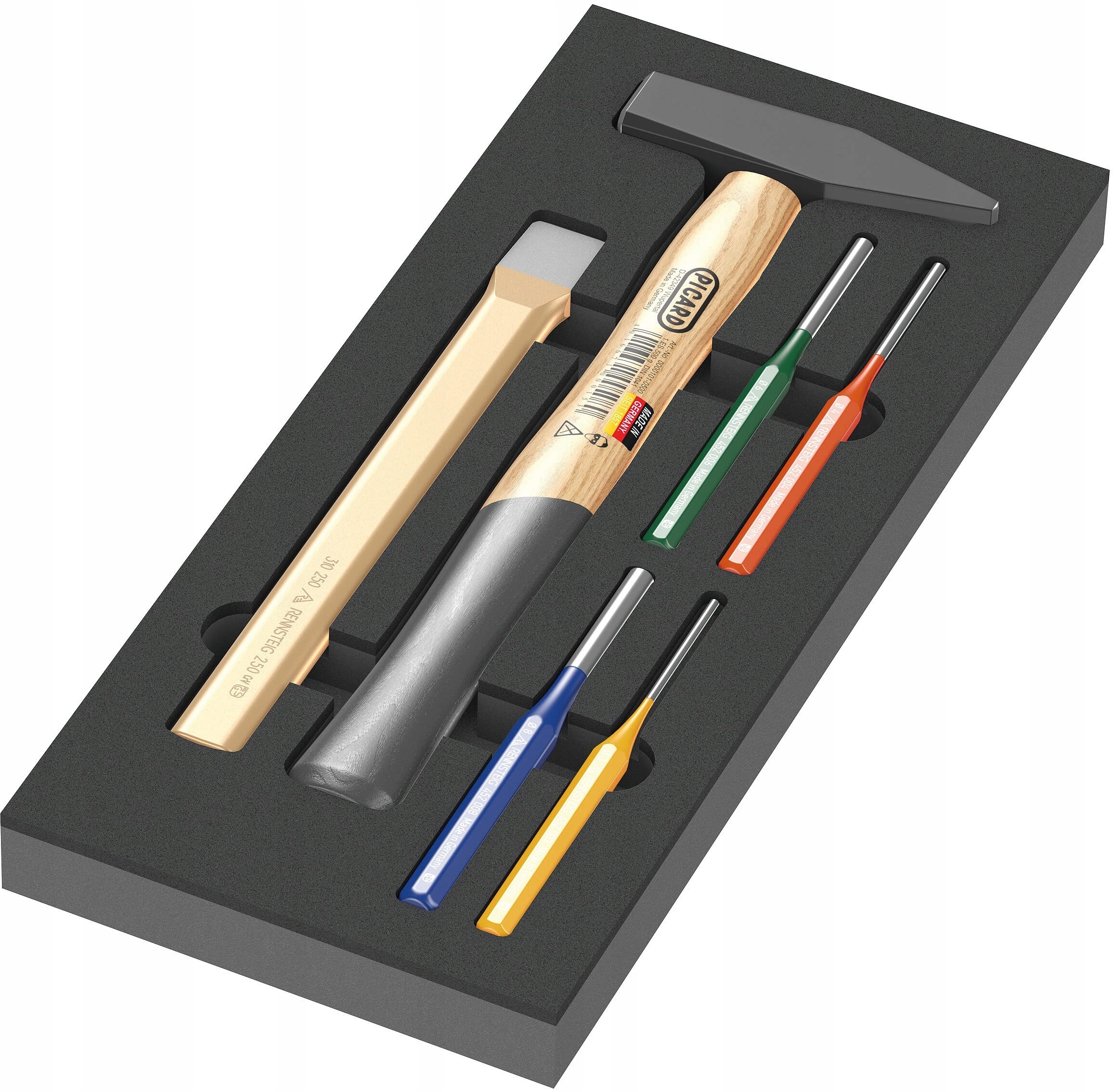 Wkładka z pianki – Porządek i łatwy dostęp do narzędzi