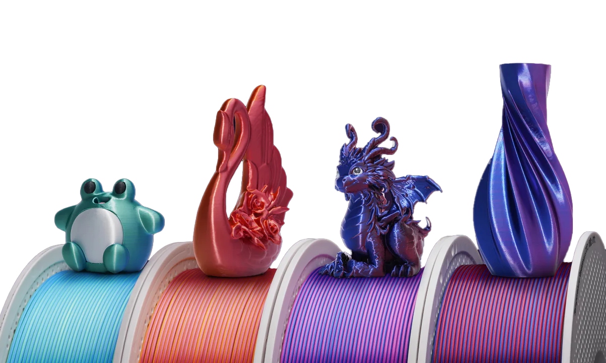 Filament Bambu Lab PLA Silk Dual Color 1,75mm 1kg – Idealny wybór dla Twojej drukarki 3D