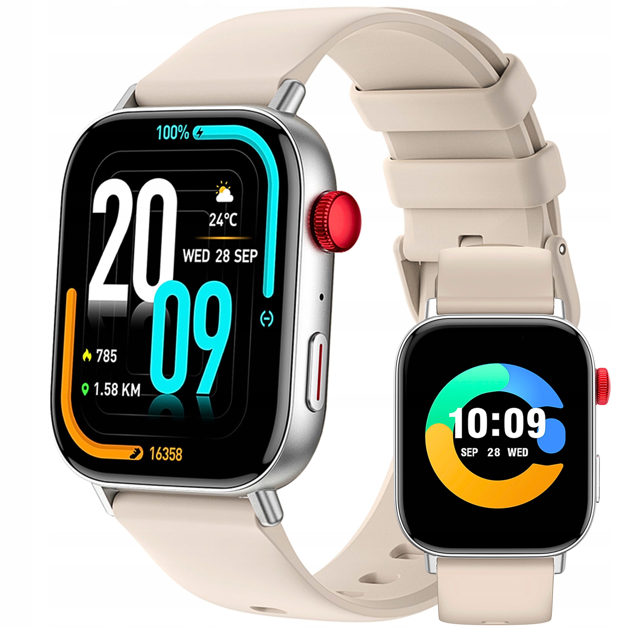 Smartwatch Colmi C8 Max (Srebrny) – Styl i technologia w jednym