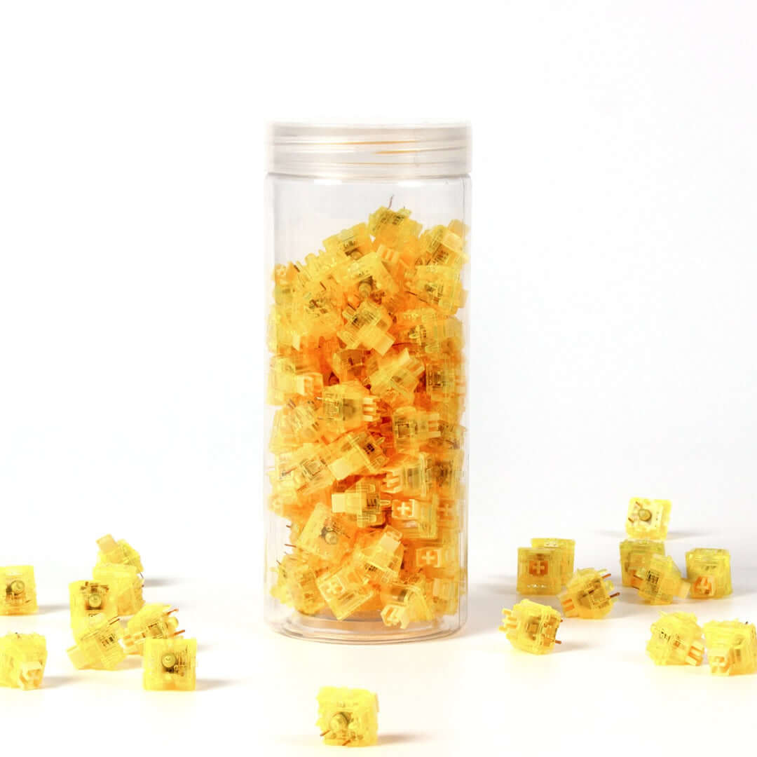 GATERON Przełączniki Ink V2 Switch Set Yellow – Doskonałe do Twojej klawiatury