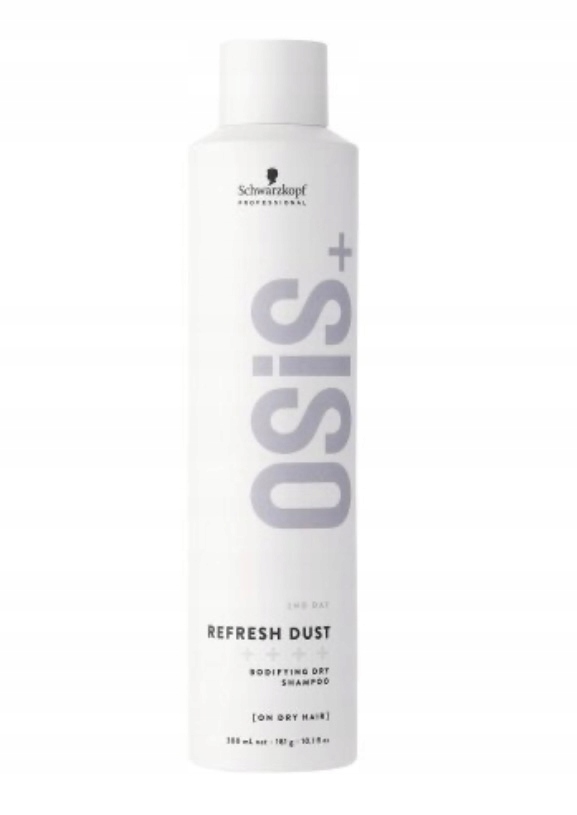 Schwarzkopf Professional - Osis+ Refresh Dust Suchy Szampon do Włosów 300 ml – Odświeżenie i objętość w jednym