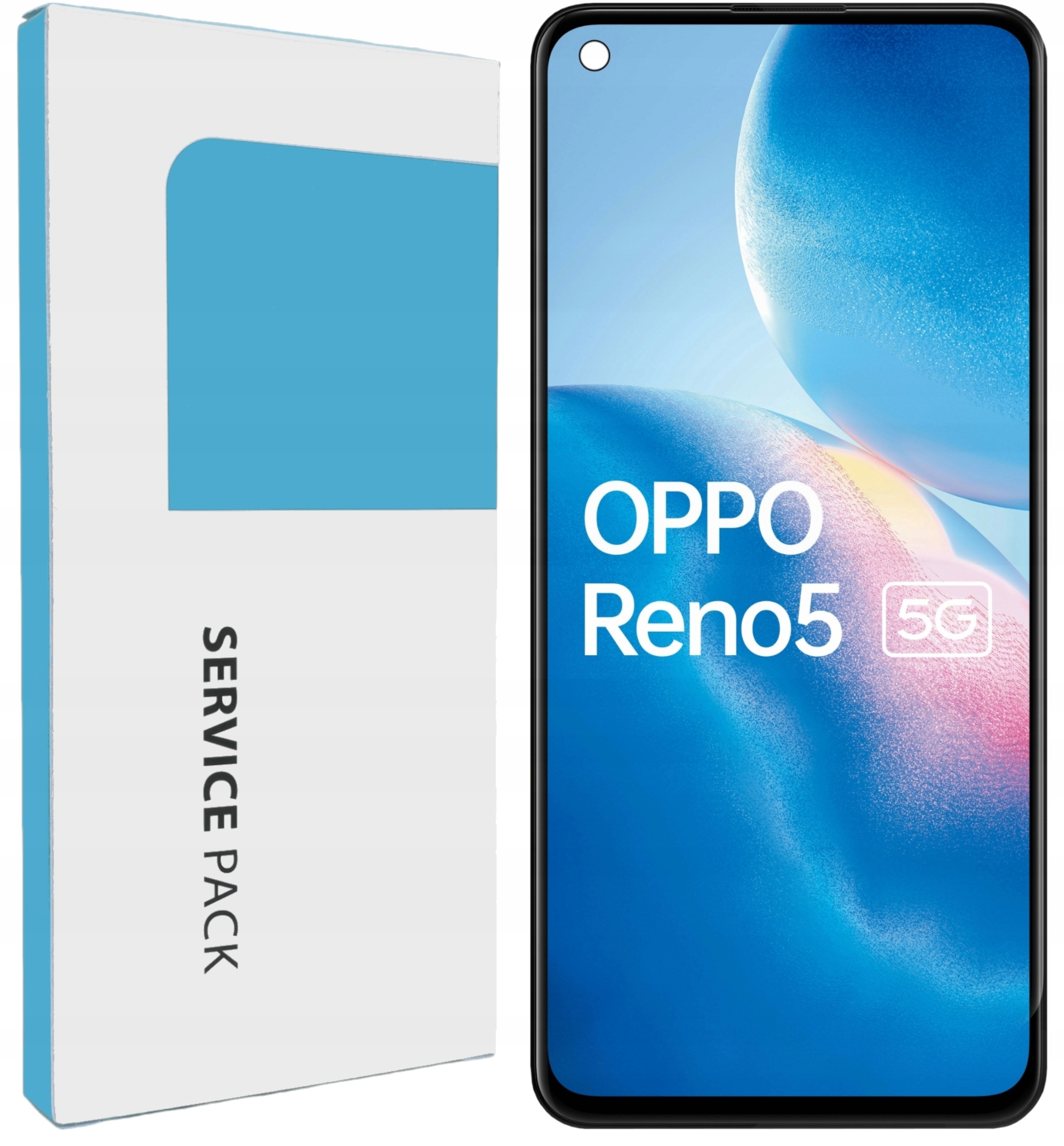 Wyświetlacz do Oppo Reno5 5G Ramka OLED Ekran LCD Oryginał Zila CPH2145 – Wysoka jakość i niezawodność