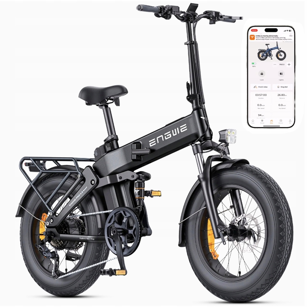 Składany rower elektryczny ENGWE Engine Pro 3.0 Boost – Nowoczesna mobilność